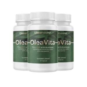 OleaVita kapsule ekstrakt lista masline-180 kapsula(20%oleuropeina)