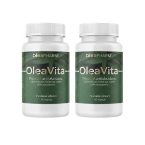 OleaVita kapsule ekstrakt lista masline-120 kapsula (20% oleuropeina)